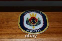 USS Nebraska Big Red SSBN-739 Submarine, Navy, Scale Model, Mahogany, 20 inch, Ohio