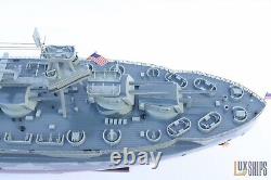 USS TEXAS BB-35 Model Ship Camouflage color, Wooden Ship Model is for Sale