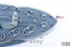 USS TEXAS BB-35 Model Ship Camouflage color, Wooden Ship Model is for Sale