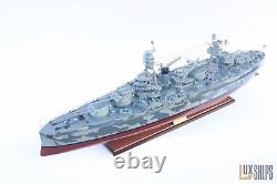 USS TEXAS BB-35 Model Ship Camouflage color, Wooden Ship Model is for Sale