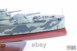 USS TEXAS BB-35 Model Ship Camouflage color, Wooden Ship Model is for Sale
