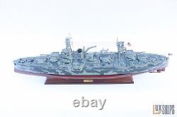 USS TEXAS BB-35 Model Ship Camouflage color, Wooden Ship Model is for Sale