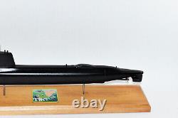 USS Triton (SSRN/SSN-586) Submarine Model, Mahogany, 20 inch, Navy