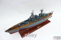 USS West Virginia BB-48 Wooden Ships Model USS West Virginia BB-48 Model Ship