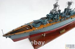USS West Virginia BB-48 Wooden Ships Model USS West Virginia BB-48 Model Ship