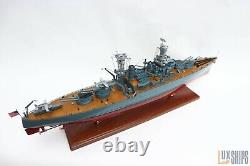 USS West Virginia BB-48 Wooden Ships Model USS West Virginia BB-48 Model Ship