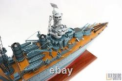 USS West Virginia BB-48 Wooden Ships Model USS West Virginia BB-48 Model Ship