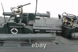 US Navy Torpedo Elco PT 109 Boat Model, Wood / Plastic Pre Built Handmade 24