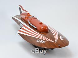 U-60 Miss Thriftway Lake Washington Hydroplane Race Boat Model 36 RC Ready