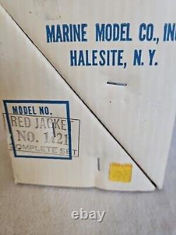 Ultra Rare VTG Marine Model Co. True Scale Ship Kit Red Jacket #1121 NOS Core