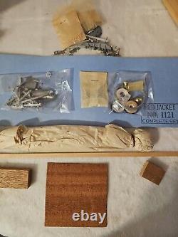 Ultra Rare VTG Marine Model Co. True Scale Ship Kit Red Jacket #1121 NOS Core