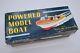 Union Craft Powered Model Boat Wood + Plastic Japan 1950s Clean Screen Used