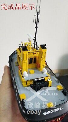 VANCOUVER B. C tug 180 mm Scale 187 RC model kit tug working boat