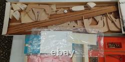 VINTAGE Billings Boats 1/50 Mercantic Wooden Ship Kit withfittings kit & masts