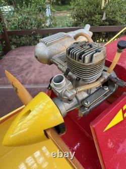 VTG 36 Custom Built Swamp Buggy Wooden R/C Airboat Model Boat O. S. Max FX Motor