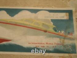 VTG International Models Products De Luxe Boat Model Untested in Original Box
