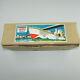 Vtg Rico Battery Operated Wooden Model Boat In Original Box Japan Works #56003