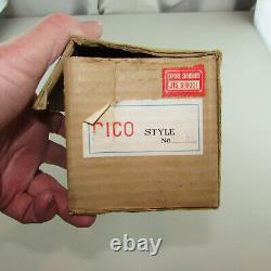 VTG Rico Battery Operated Wooden Model Boat in Original Box Japan Works #56003