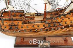 Vasa 1628 Wasa Swedish Tall Ship 38 Built Wooden Model Boat Assembled