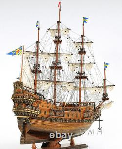 Vasa 1628 Wasa Swedish Wooden Tall Ship Model 38 Sailboat Built Boat New