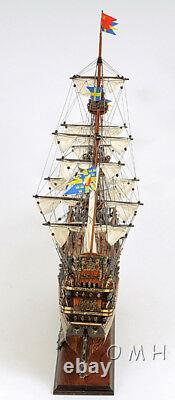 Vasa 1628 Wasa Swedish Wooden Tall Ship Model 38 Sailboat Built Boat New