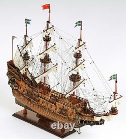 Vasa Swedish Wasa Wooden Tall Ship Model 29 Sailboat Built Boat New