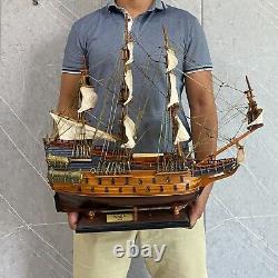 Vasa (Wasa) 22.8'' Wooden Model Ship Boat Swedish, Handmade Luxury Birthday Gift