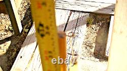 Very Fine Quality Planked Model Sailboat Sloop 28L 34T all Brass Fittings