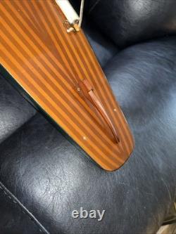Very Fine Quality Wood Model Sailboat Sloop Yacht 37L 42T all Brass Fittings