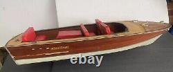 Very Large Criss Craft Model Boat 35 Inches Long