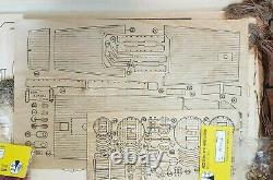 Very Old Rare Aeropiccola HMS Prince Vascello Inglese 1670 Ship Wood Model 1140