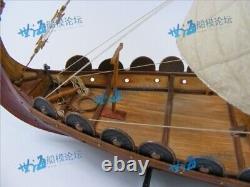 Viking Sailboat Drakkar Dragon Sailing Boat Unassembled Wooden Model Ship Kit