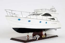 Viking Sport Cruiser Motor Yacht Wooden Model 36 Fully Assembled Power Boat New