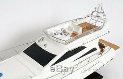 Viking Sport Cruiser Motor Yacht Wooden Model 36 Fully Assembled Power Boat New