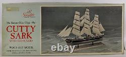 Vintage 1960's SCIENTIFIC 196 CUTTY SARK China Clipper Boat Ship Model Kit