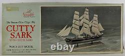 Vintage 1960's SCIENTIFIC 196 CUTTY SARK China Clipper Boat Ship Model Kit #163