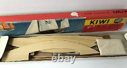 Vintage 1970's NOS Billing Boats Kiwi Wooden Model Ship Open Box
