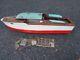 Vintage 31 Chris Craft Speed Boat Wood Model