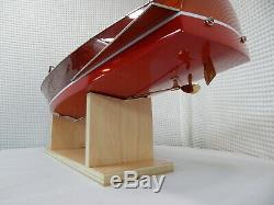 Vintage! 32 Handcrafted Chris Craft Runabout Wood Model Classic Mahogany Boat