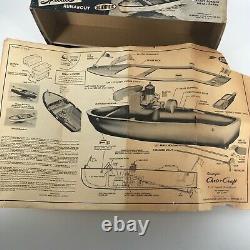 Vintage 40s Original Chris-Craft Special Runabout MODEL Boat w Box by Scientific