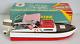 Vintage 50's Flare Craft Electric Wooden Model Toy Boat 13 Japan With Box Rare