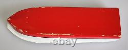 Vintage 50's Flare Craft Electric Wooden Model Toy Boat 13 Japan with Box Rare