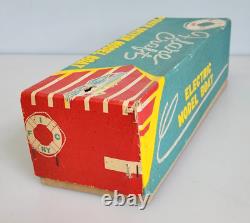 Vintage 50's Flare Craft Electric Wooden Model Toy Boat 13 Japan with Box Rare