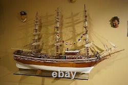 Vintage 54 Seamen's Bank for Savings Model Sailboat Boat Ship Clipper