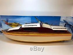 Vintage Aerokits Sea Commander Model Boat Kit Built