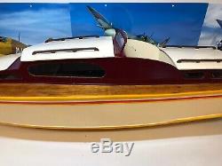 Vintage Aerokits Sea Commander Model Boat Kit Built