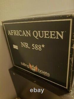 Vintage African Queen boat ship large model kit Rare in Box MIB