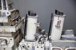 Vintage Antique US Navy Battleship Model Ship Wood Folk Art Military boat 50