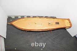 Vintage Aristo-craft 1815 Baltimore Clipper Quality Wood Ship Model! 175