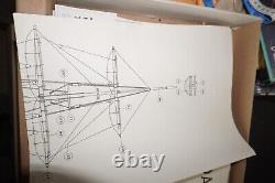 Vintage Aristo-craft 1815 Baltimore Clipper Quality Wood Ship Model! 175